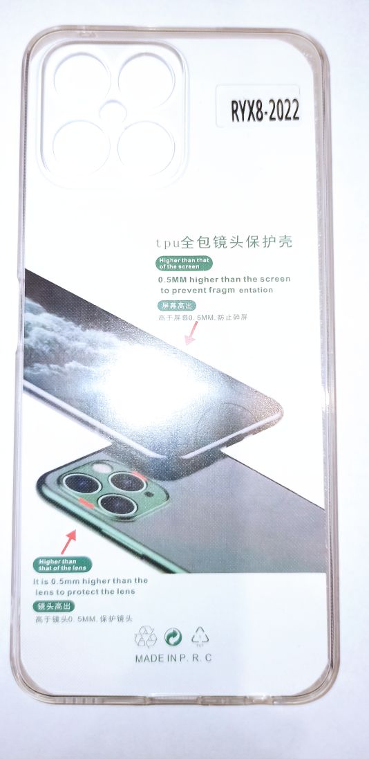 Чехол силиконовый Huawei Honor X8 4G, силиконовый