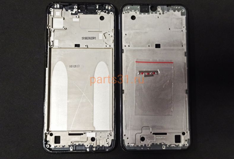 Рамка дисплея для Xiaomi Redmi Note 8/Note 8 (2021) 8 Серебро