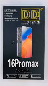 Дисплей для iPhone 16 Pro Max (A3296) в сборе с тачскрином Черный – DD (Hard OLED, HD+) (площадка под IC)