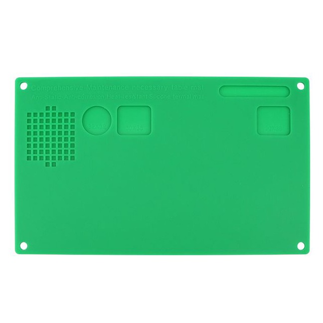 Коврик для радиомонтажных работ (32*20см) (жаропрочный с ячейками)