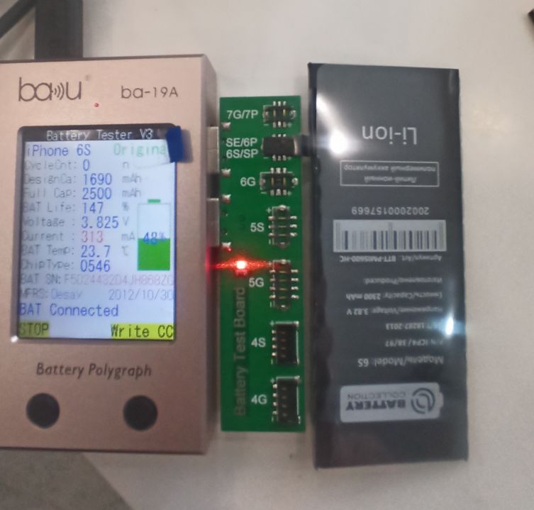 Аккумулятор для iPhone 7 – JCID усиленная 2300 mAh