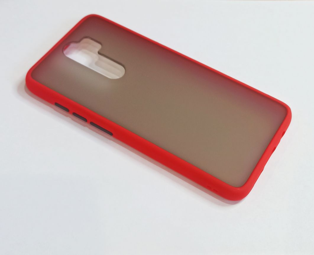 Чехол задняя накладка Xiaomi Redmi Note 8 Pro, SHELL красный