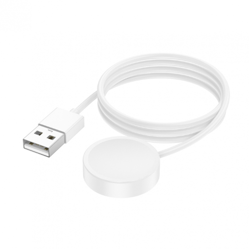 Устройство зарядное USB Borofone, BD10/BD10 Ultra, для умных часов, 60см, цвет: белый