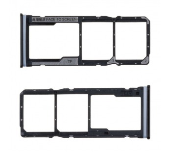 Контейнер SIM для Xiaomi Redmi Note 8/Note 8 (2021) Черный