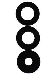 Стекло камеры для Samsung A155F (3 шт.) Черный