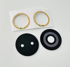 Стекло камеры для Tecno Camon 20 Pro 4G (CK7n) (комплект 2 шт.) Черный