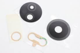 Стекло камеры для Tecno Camon 19 Pro (CI8n) (комплект 2 шт.) Черный