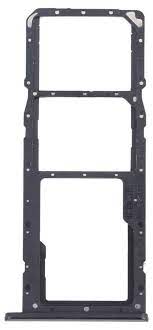 Контейнер SIM для Realme C21/Narzo 50i Черный