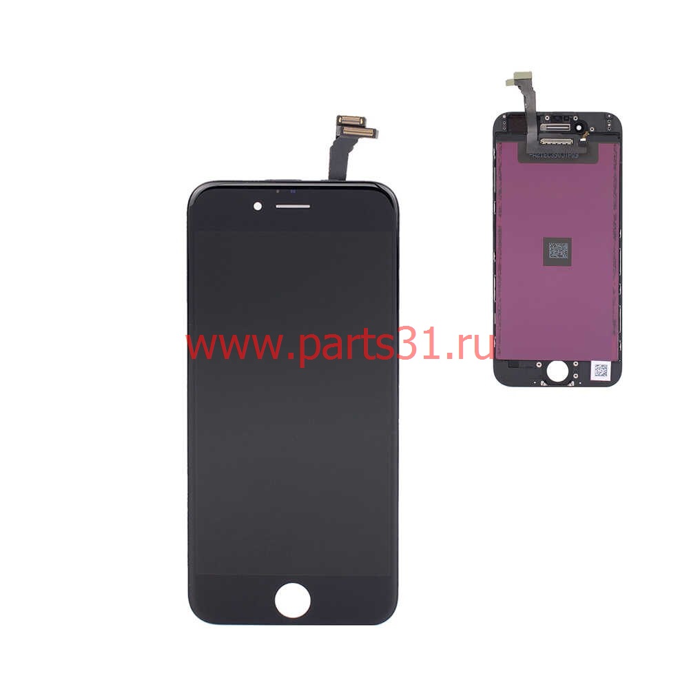 Дисплей для iPhone 4 Черный  модуль в рамке в сборе с тачскрином