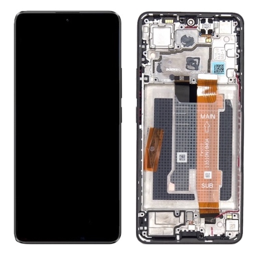 Дисплей для Xiaomi Poco X6 5G/Redmi Note 13 Pro 5G модуль Черный – OR (SP)