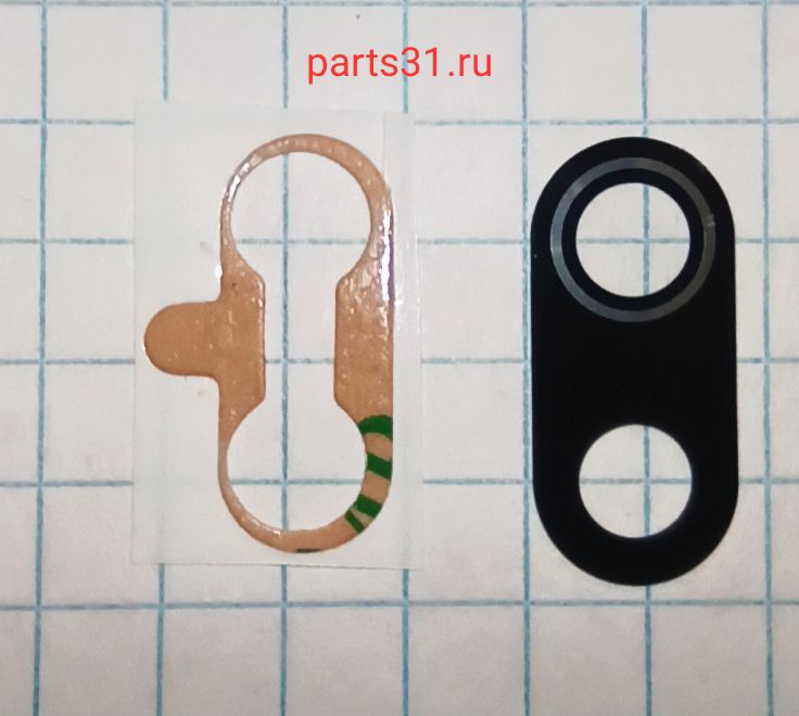 Стекло камеры для Xiaomi Redmi 7A (M1903C3EE) Черный