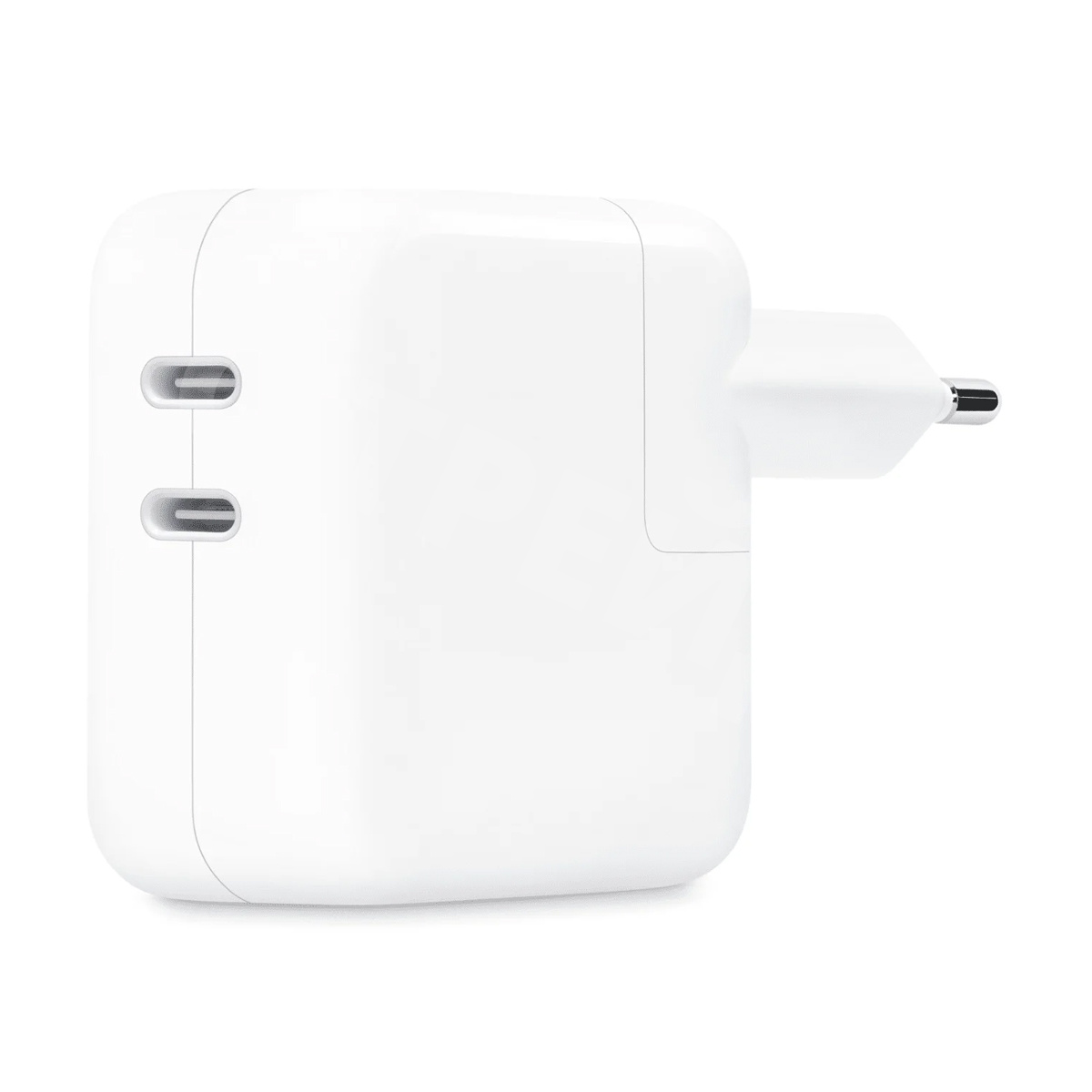 Блок питания сетевой Type-C для iPhone 15/15 Plus/15 Pro/15 Pro Max (50W, PD, 2 порта) Белый
