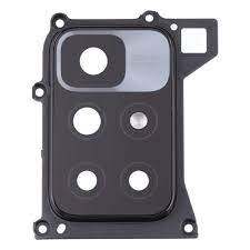 Стекло камеры для Xiaomi Redmi 10/10 2022 Черный в рамке