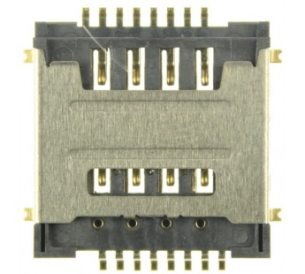 Коннектор SIM Lenovo S660/A690/S850 №48
