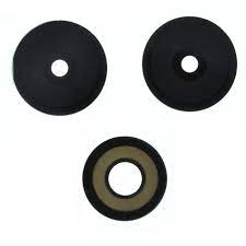 Стекло камеры для Tecno Spark Go 2024 (BG6) (комплект 3 шт.) Черный