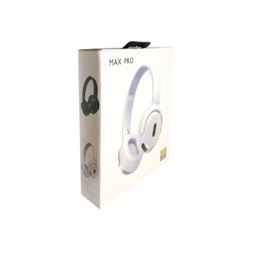 Наушники полноразмерные MAX PRO, Bluetooth, цвет: чёрный