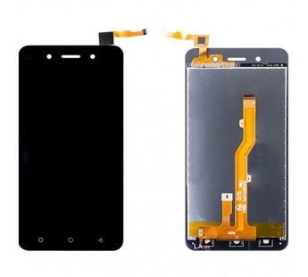 Дисплей для Itel A17 с тачскрином Черный