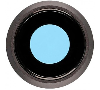 Стекло камеры для iPhone 8/ iPhone SE (2020)/ iPhone SE (2022) /7 в рамке Черное