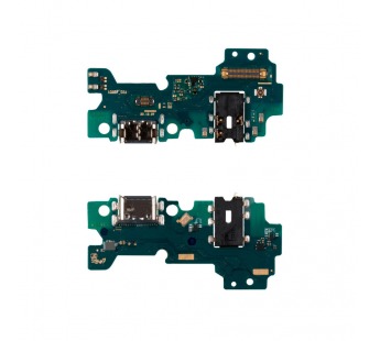 Шлейф для Samsung A325F (A32) плата на системный разъем/разъем гарнитуры/микрофон – Премиум (все компоненты)