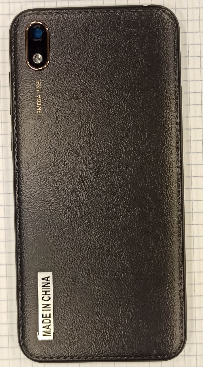 Задняя крышка для Huawei Y5 2019 Черный (есть стекло камеры,вспышки.кнопки)