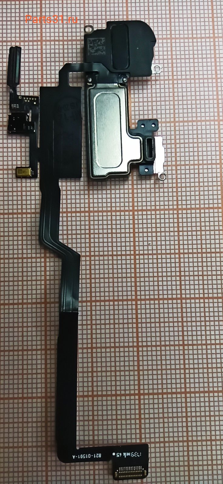 Шлейф для iPhone X на сенсор (светочувствительный элемент) / микрофон / динамик (speaker) OR (верхний шлейф)