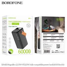 Внешний Аккумулятор (Power Bank) 60000mAh Borofon j66B Акция 3990!
