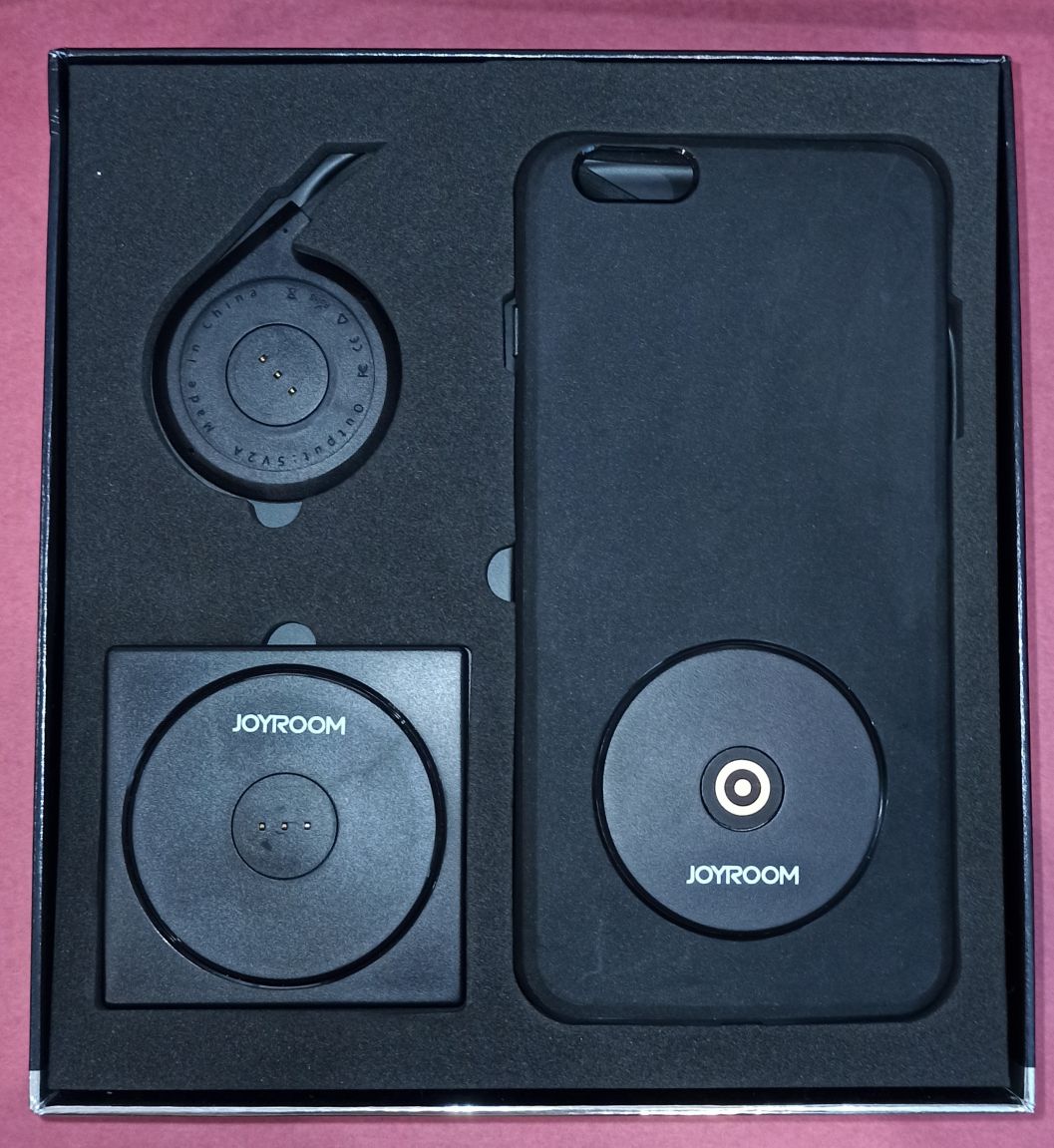 Чехол задняя накладка iPhone 6 Plus  (5.5) JR-ZS141 +магнитный держатель + зарядка магнитная