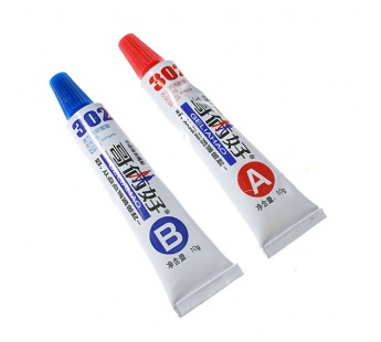 Клей двухкомпонентный Geliahao 302 (20 г, акрилатный )