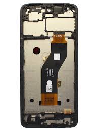 LCD Tecno Spark 20C модуль с рамкой Черный OR