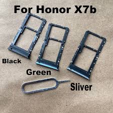 Контейнер SIM для Huawei Honor X7b 4G (CLK-LX1) Черный