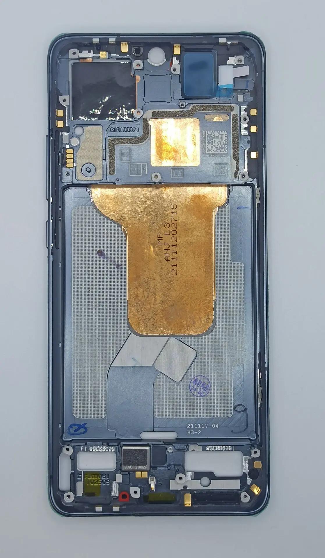 Рамка дисплея для Xiaomi 12/12X (2201123G/2112123AG) Черный