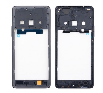 Средняя часть для Xiaomi Redmi A3/ Redmi  A3x /Poco C61 Черный (23129RN51X) Черный+толкатель