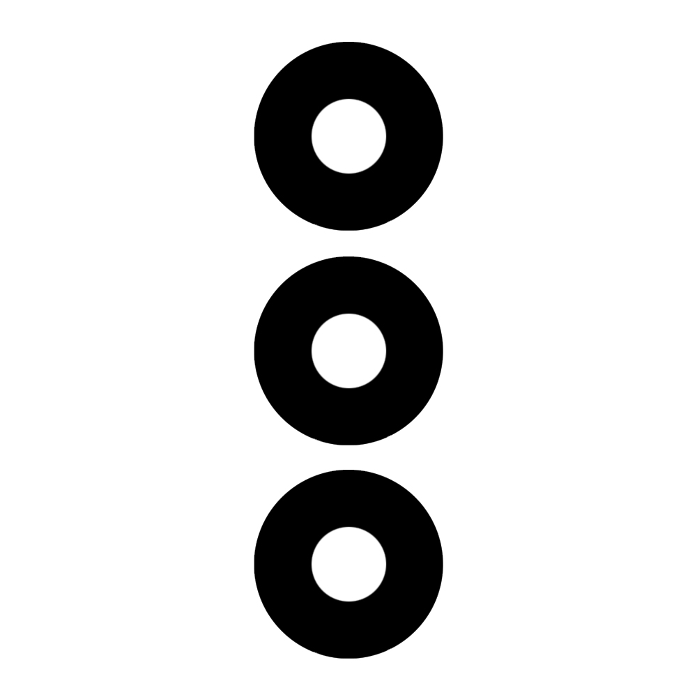 Стекло камеры для Samsung A356E A35 5G (комплект 3 шт.) Черный