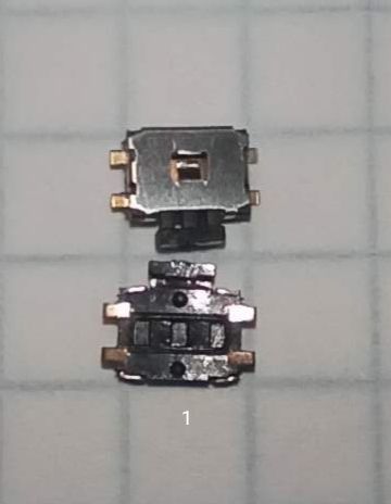 Кнопка включения Nokia 3310/8210 (4-х контактная большая) №1