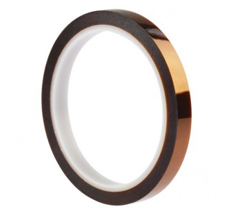 Скотч термостойкий (нагрев до 280°C, 10 мм*20 м)