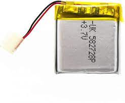 Аккумулятор универсальный 582728p 3,7v Li-Pol 500 mAh (5.8*27*28 mm) для умных часов/Smart Watch Q50/Q60/T58