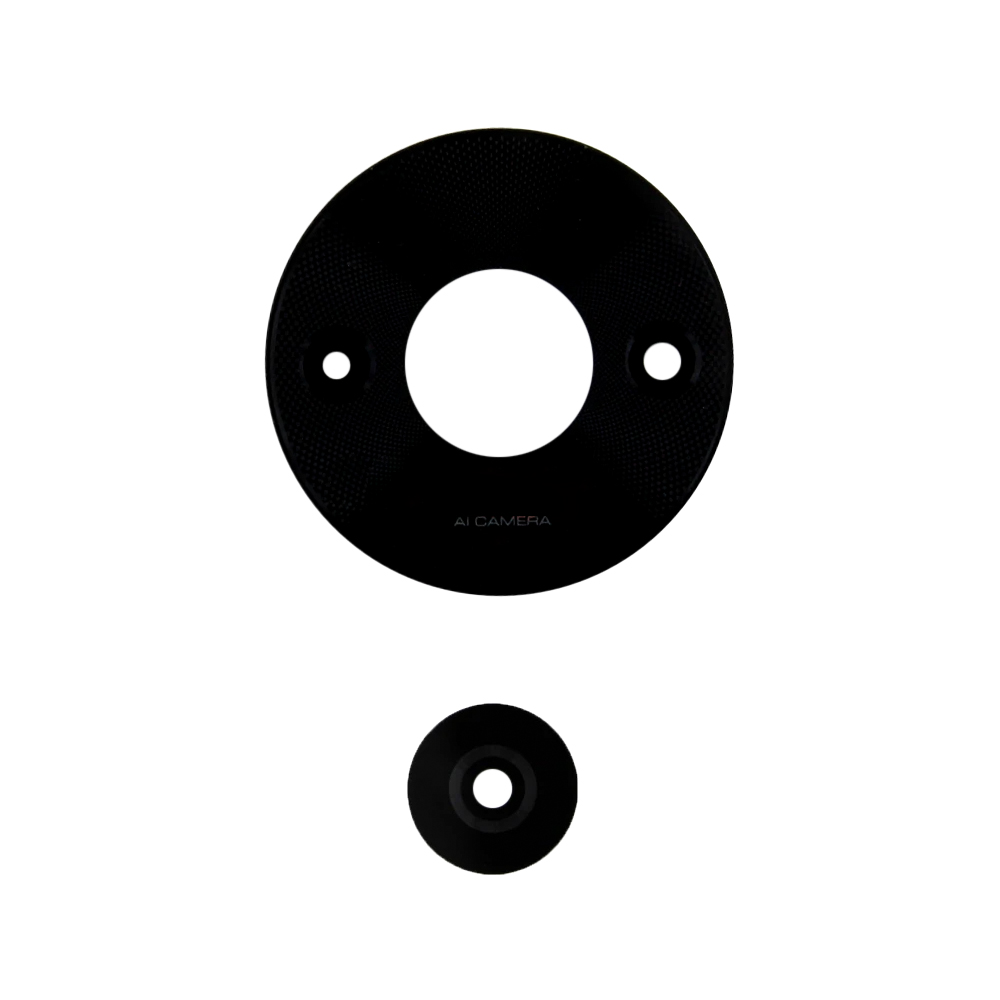 Стекло камеры для Xiaomi Redmi A3/Poco C61 (23129RN51X) (комплект 2 шт.) Черный