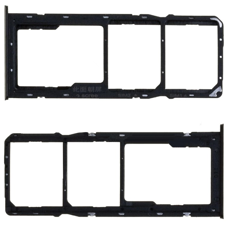 Контейнер SIM для Realme C25s/C25 Черный