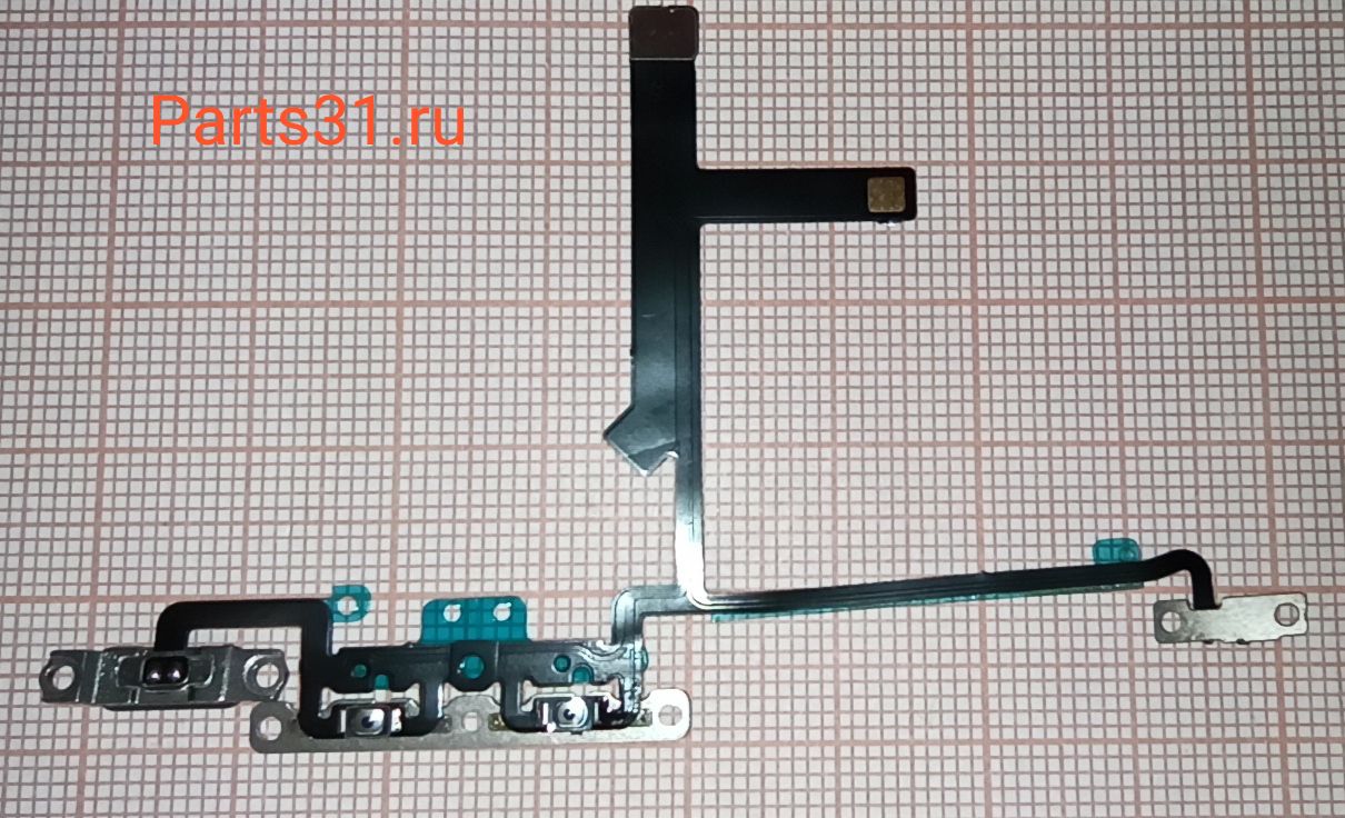 Шлейф для iPhone Xs на кнопки громкости