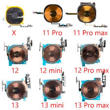 Шлейф для iPhone 13 на беспроводную зарядку/кнопку включения/громкости