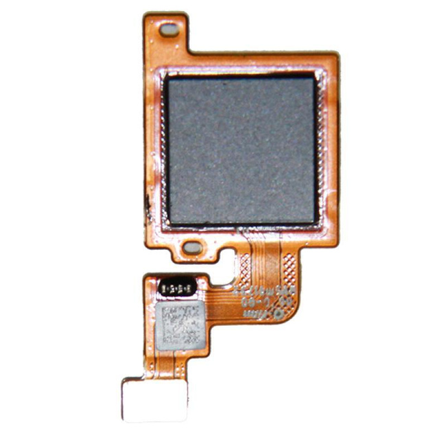 Шлейф для Xiaomi Mi A1/Mi 5X сканер отпечатка пальцев Черный