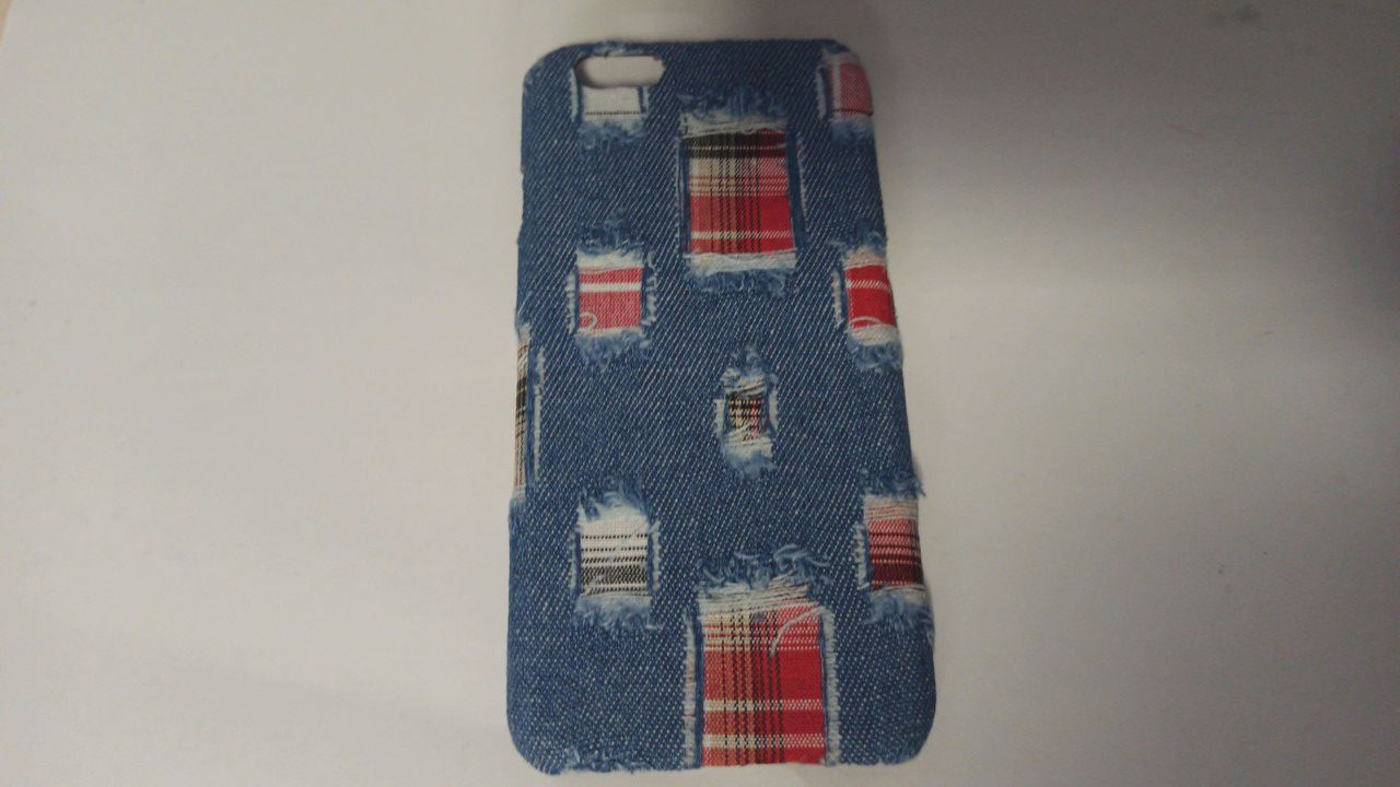 Чехол задняя накладка iPhone 6/6S джинса