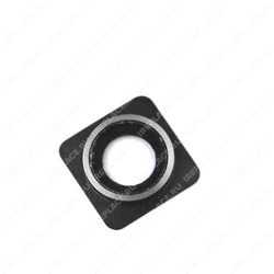 Стекло камеры для iPhone 4S черное