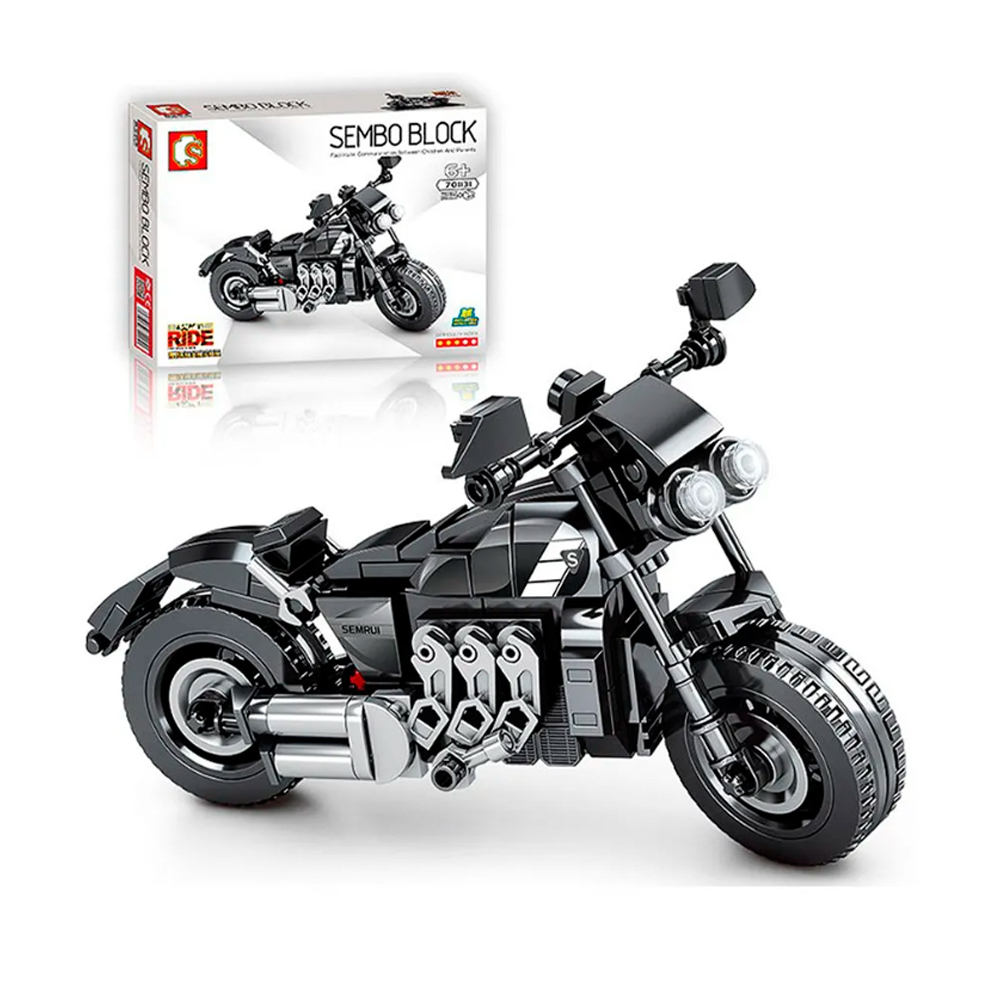 Конструктор Sembo Block, скутер, мотоцикл
