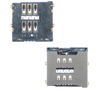 Коннектор SIM iPhone 4/4S  №34