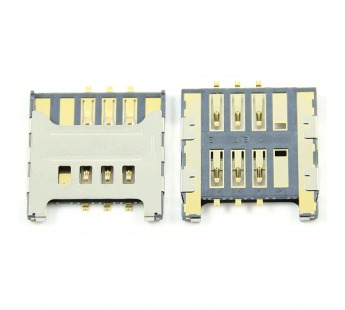 Коннектор SIM LG E405/P880/A230/D170/P920/P970/K200DS №51