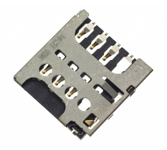 Коннектор SIM Nokia 625/LG X145 №68