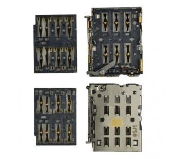 Коннектор SIM+MMC Huawei P40/P40 Pro/P40 Pro Plus   №78
