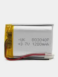 Аккумулятор универсальный 803040p 3,7v Li-Pol 1200 mAh (8*30*40 mm)
