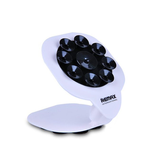 Держатель авто Remax Octopus Stand присоски Black
